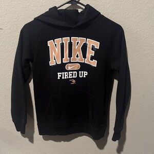 Nike kids unisex Black Hoodie